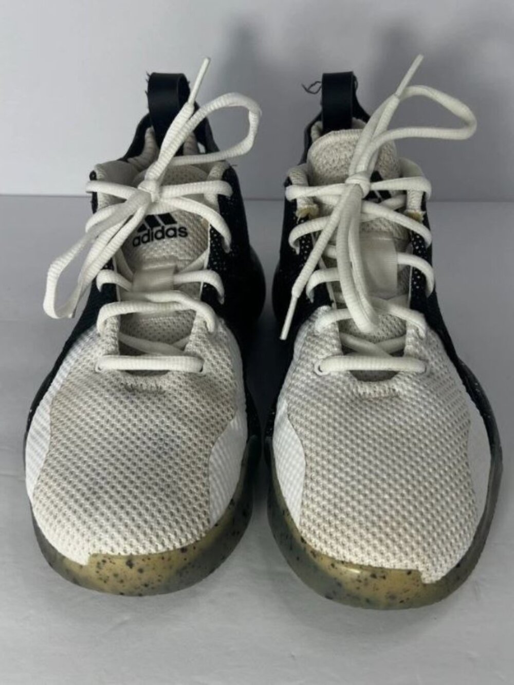Adidas D Rose 773 2020 Mens Size 4 White Black Basketball Shoes Sneakers FW8790